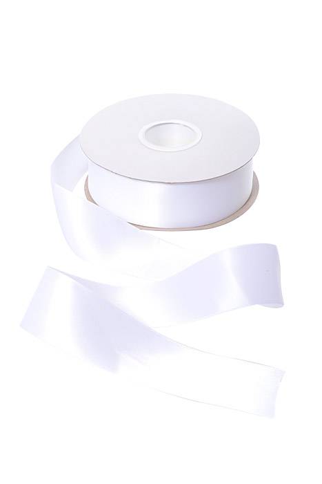 Double Face Satin - White