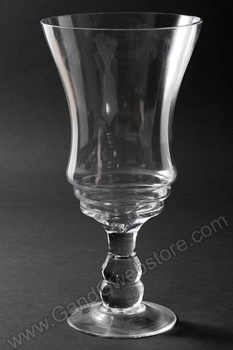 5" X 7" X 13.5" Glass Vase Clear