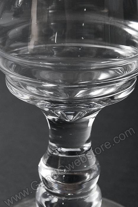 5" X 7" X 13.5" Glass Vase Clear