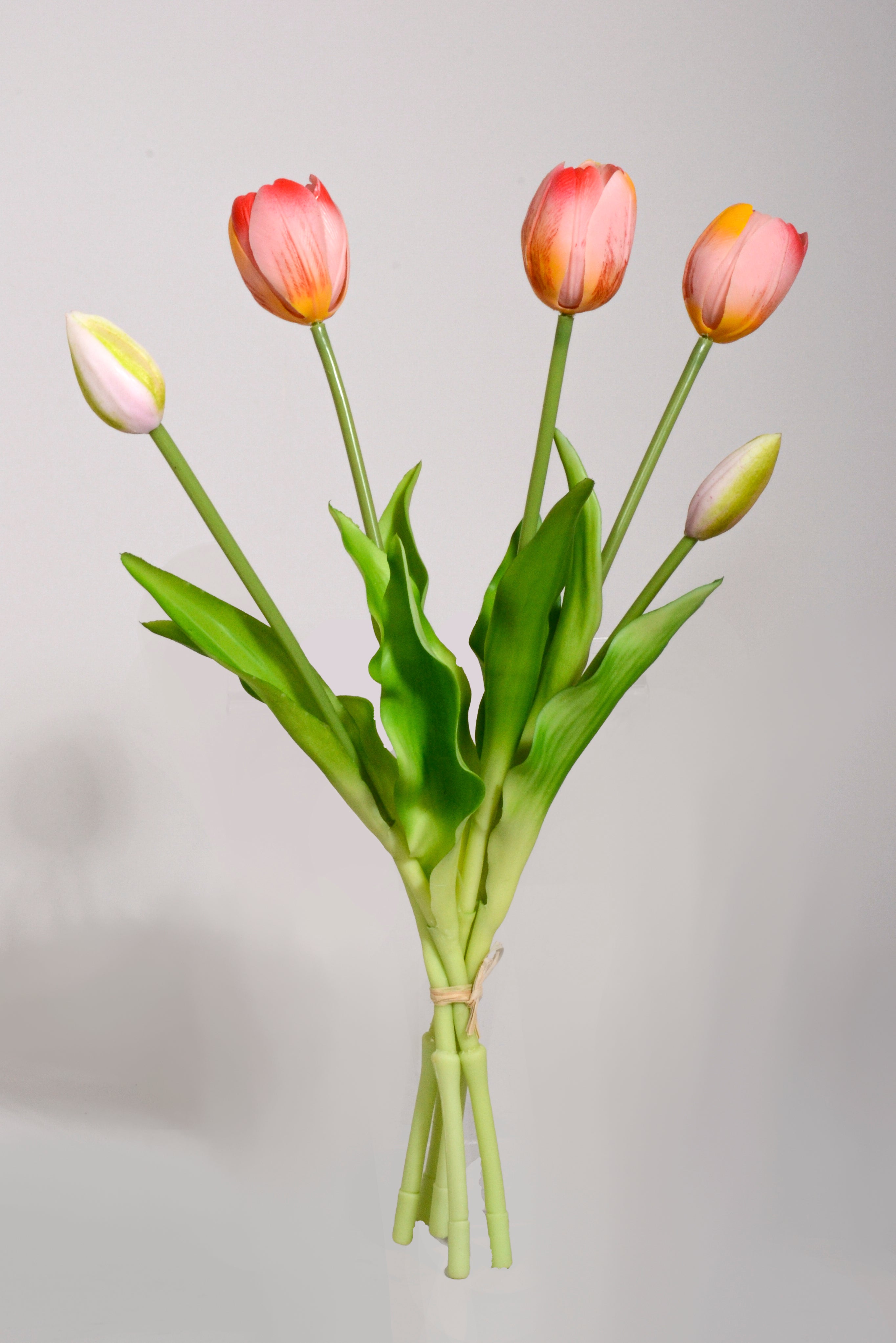 15.75" Silk Tulip Bundle Pink