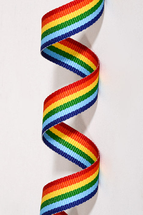 5/8" X 10Yds Grosgrain Ribbon Rainbow