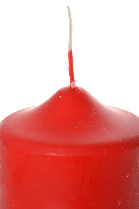 2.8" x 4" Patrician pillar Candle Red