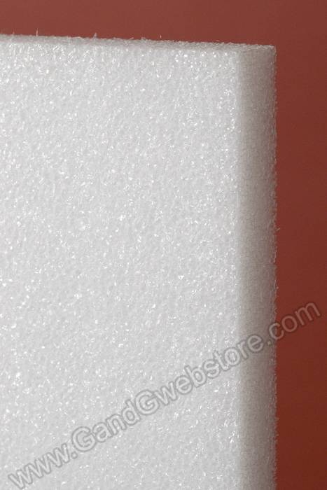 1" X 12" X 36" Styrofoam Sheet White