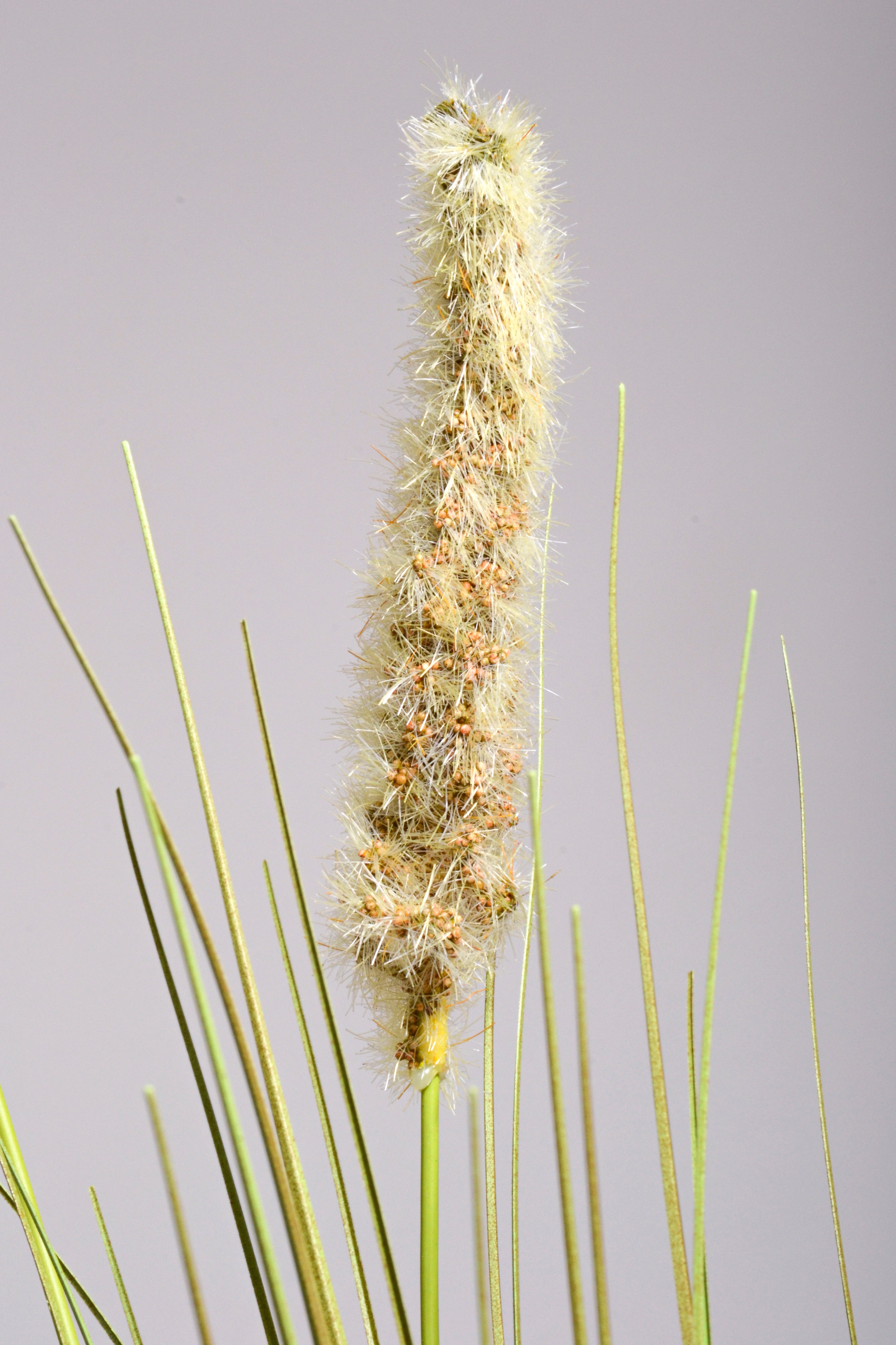 32" Artificial Grass Bush Green