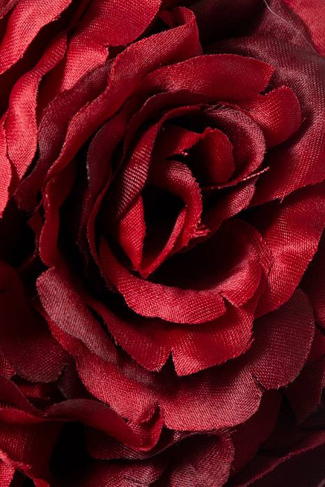 5" Rose Kissing Ball Red