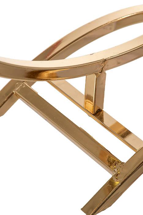 19.5" Metal Stand Gold