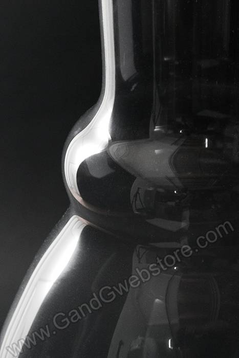 8.5" X 27.5" Glass Vase Clear