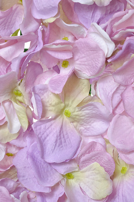 15.75" X 23.5" Silk Hydrangea Mat Lavender
