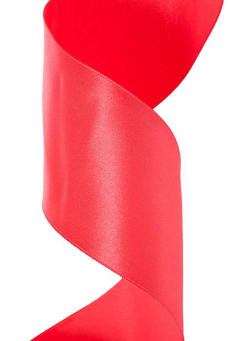 2.5" X 15yds Wired Supreme Ribbon Coral Rose