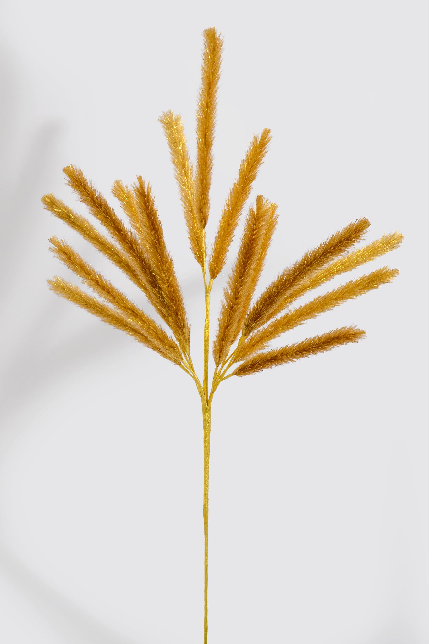 31.5" Fox Tail Plume Spray Gold