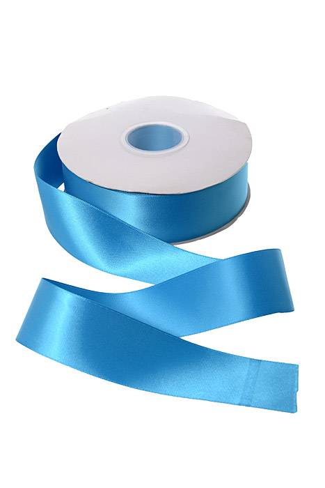 Double Face Satin - Aegean Blue