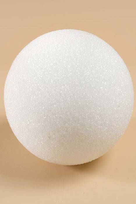 5" Styrofoam Ball White Pkg/6