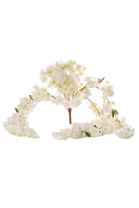 39.5" Cherry Blossom Bush Ivory