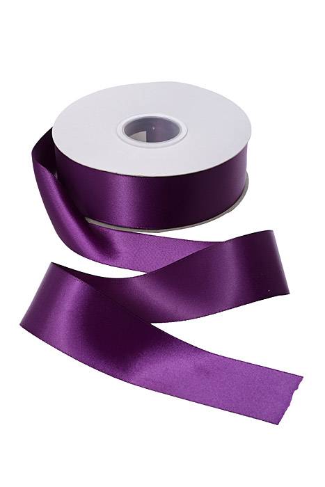 Double Face Satin - Plum