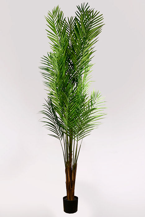 7Ft Artificial Areca Palm Tree Green