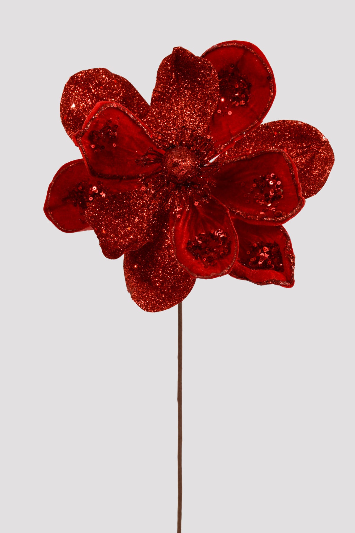 23" X 10" Magnolia Stem Red