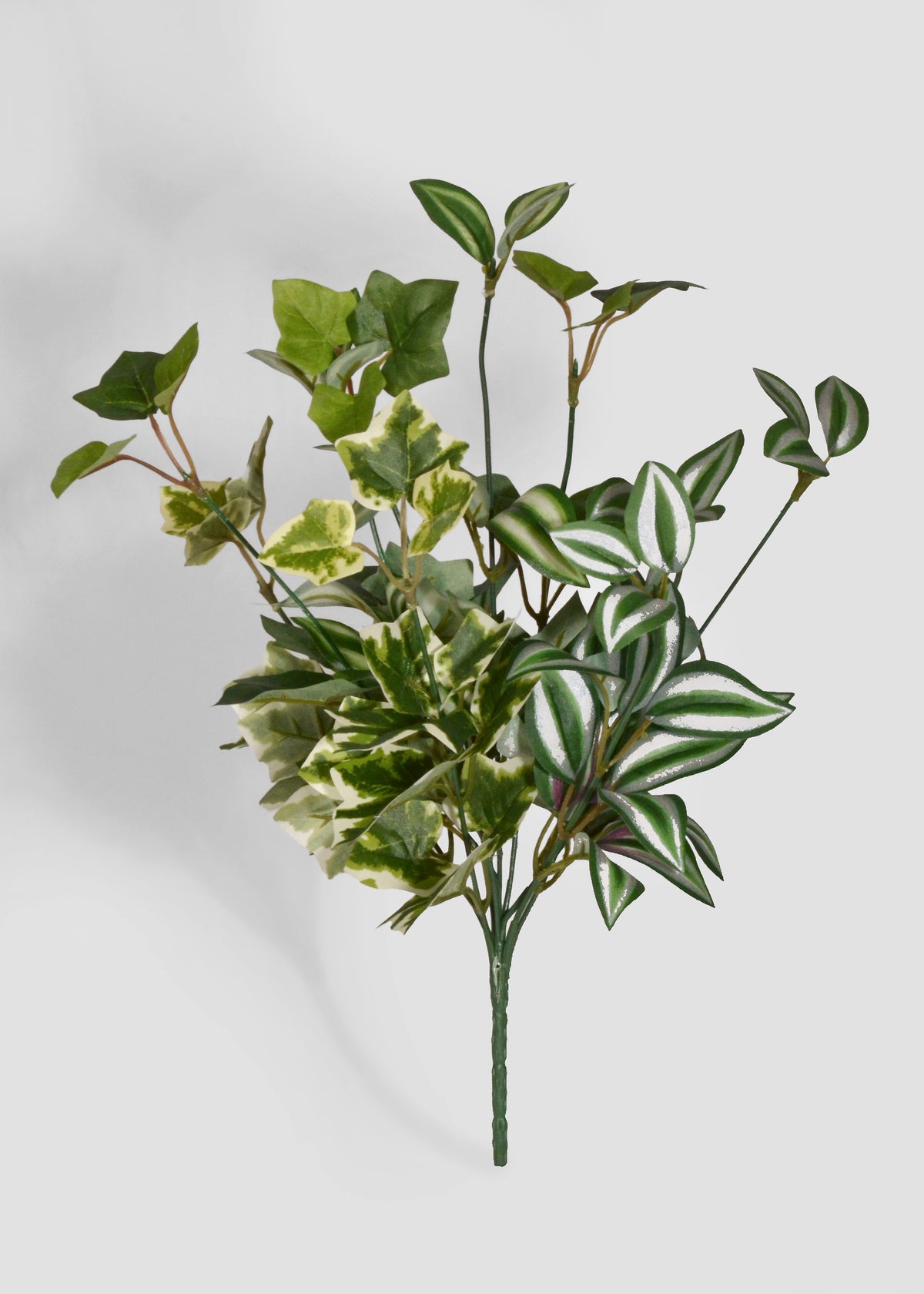 16" Artificial Ivy Bracketplant Bush Green
