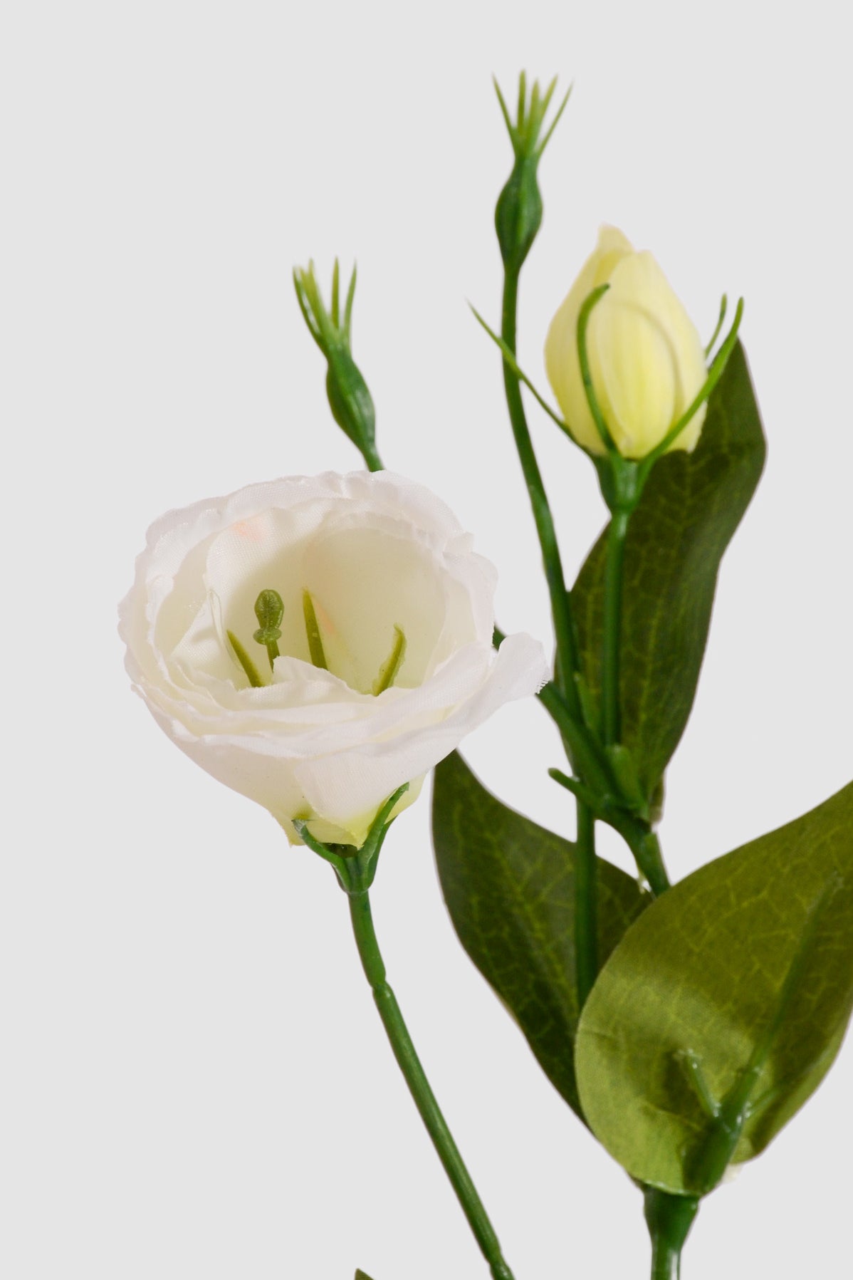 29" Artificial Lisianthus Spray White