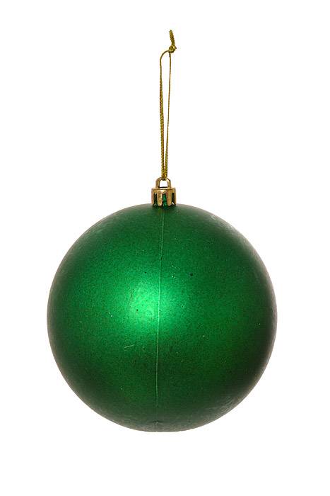 100MM Plastic Ball Matte Green Bx/6