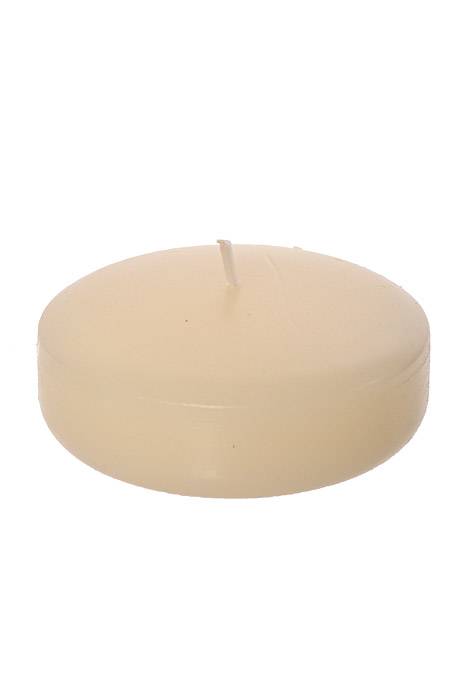3" Floating Candle Ivory Pkg/6
