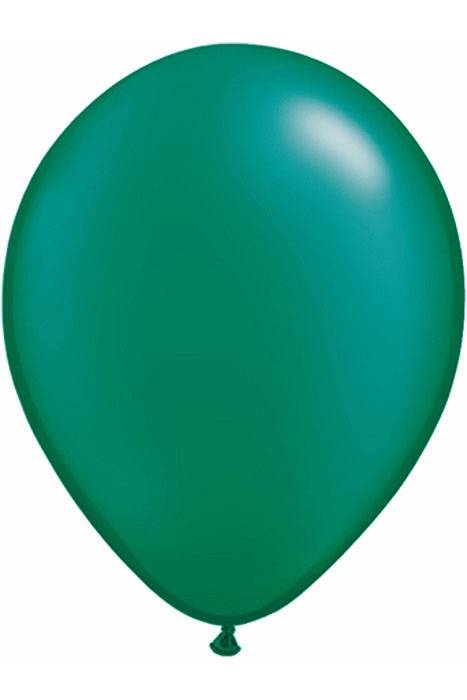 5" Rdt Latex Balloon Pearl Emerald Green Pkg/100