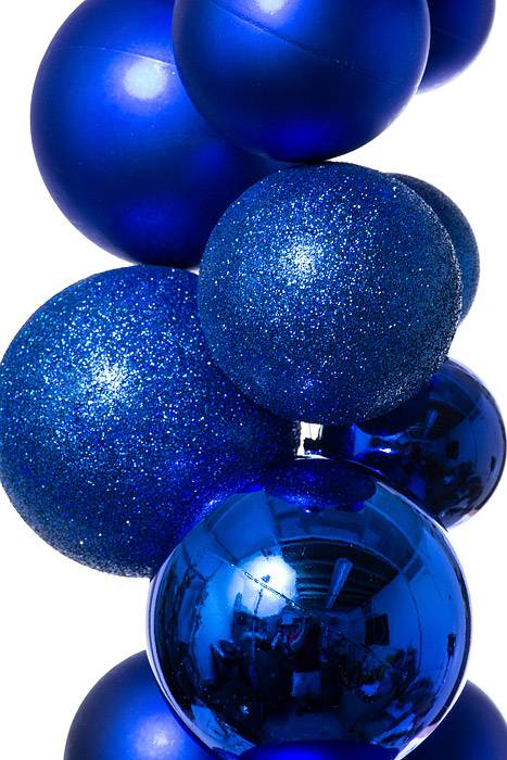 8ft Shiny/matte/glitter Ball Garland