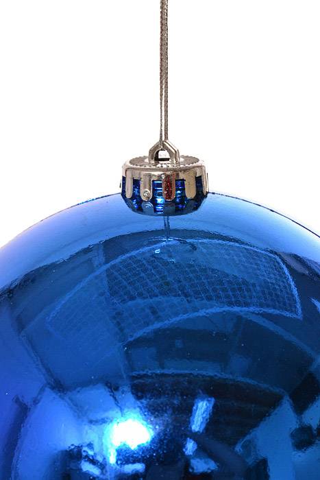 150MM Shiny Plastic Ball Royal Blue