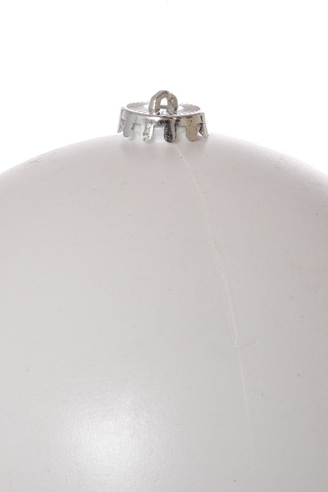 200Mm Plastic Ball Ornament White