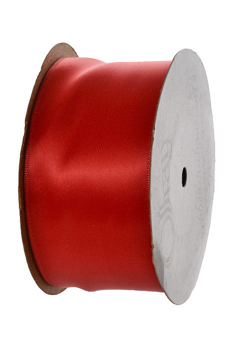 2-1/4" X 25 Yds Wired Contessa Ribbon Red