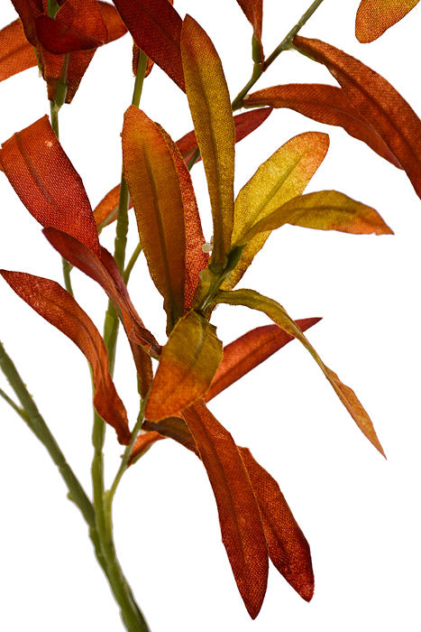 41" Olive Leaf Spray Yellow/Red