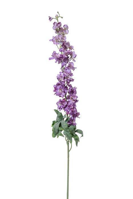 40" Silk Delphinium Spray Purple