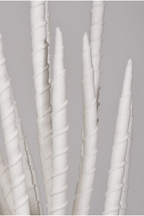 26" Foam Bamboo Willow Bush White