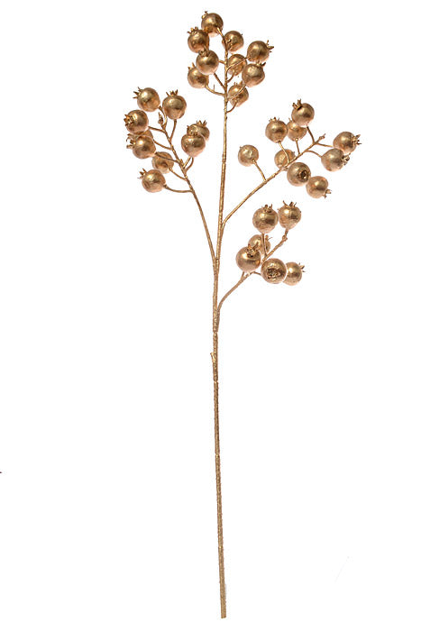 29" Berry Spray Gold