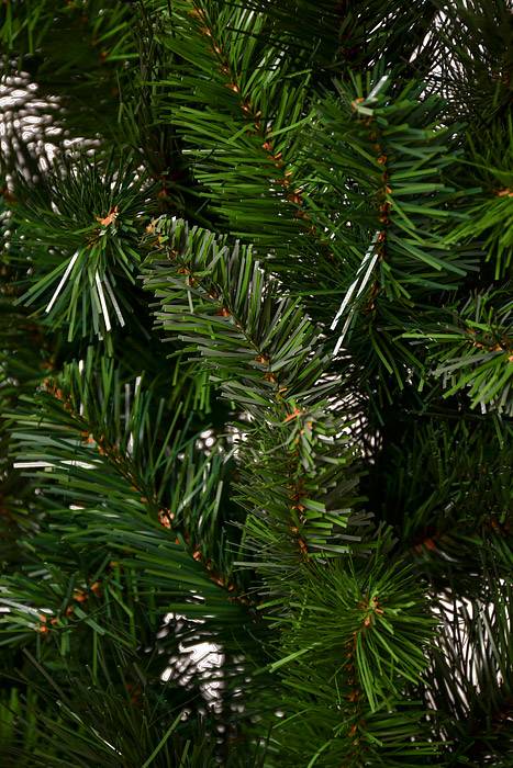 48" Deluxe Evergreen Double Wreath Green