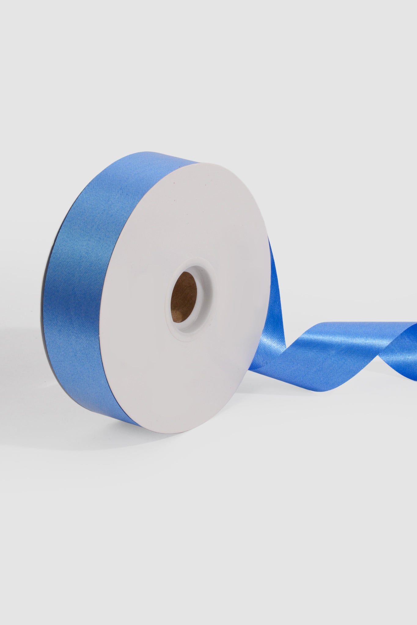 1.5" X 100 Yds Floral Satin Ribbon Royal Blue