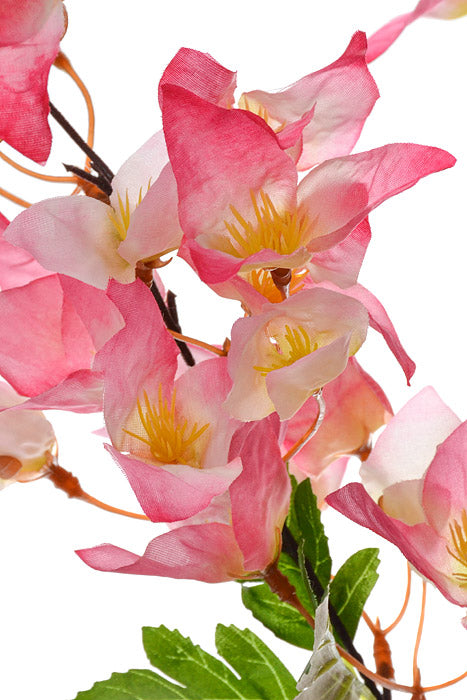 40" Silk Bougainville Spray Two-Tone Pink