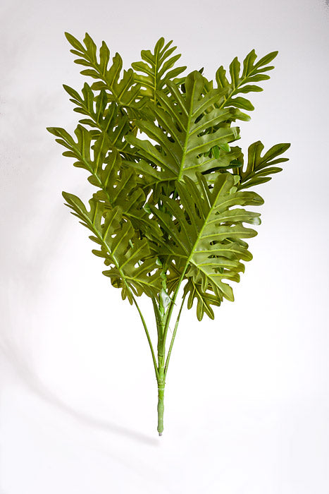 40" Artificial Philodendron Selloum Plant Green