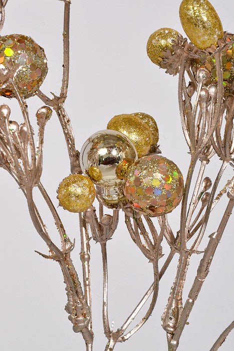 12" Ball Bush Champagne