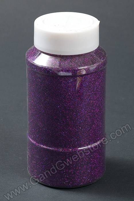 16oz X .015" Lazer Glitter Purple