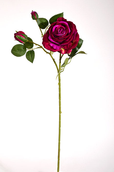 29.5" Silk Rose Spray Purple/Beauty
