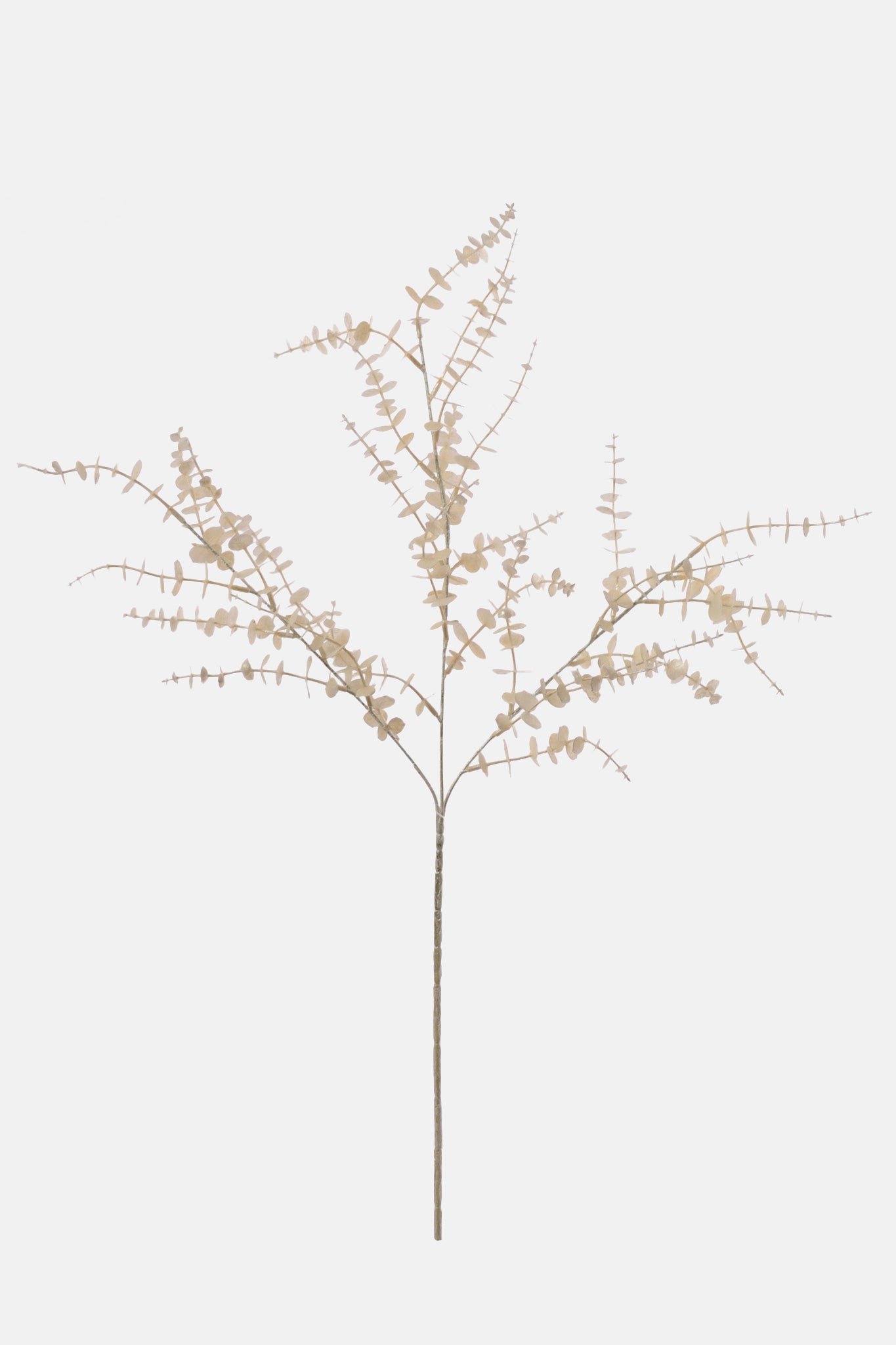 29" Artificial Eucalyptus Bush White