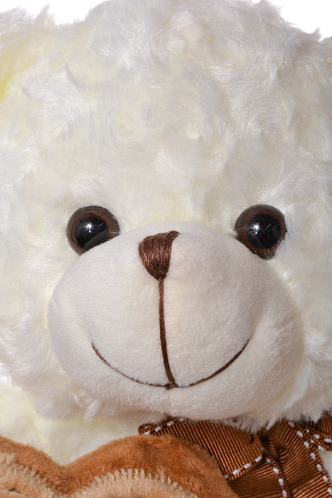 10" Valentine Day Bear Cream