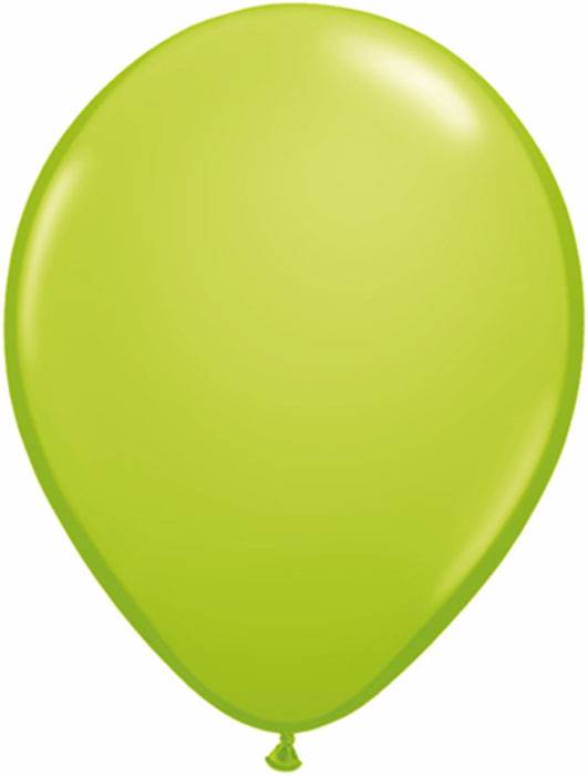 5" Fashion Latex Balloon Lime Green Pkg/100