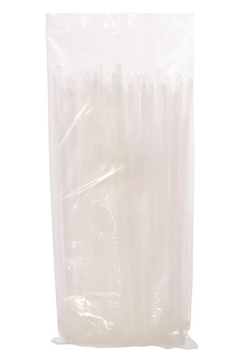 5 X 200mm Plastic Locking Ties White Pkg/100