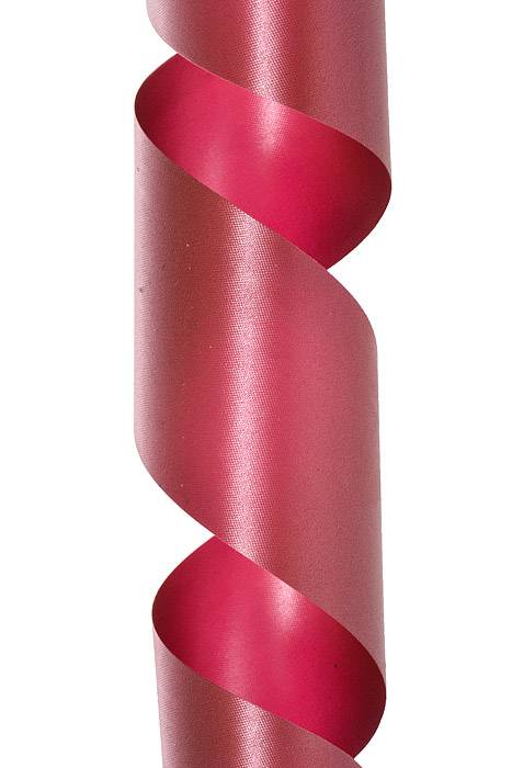 2-3/4" X 100 YD Floral Satin Marsala