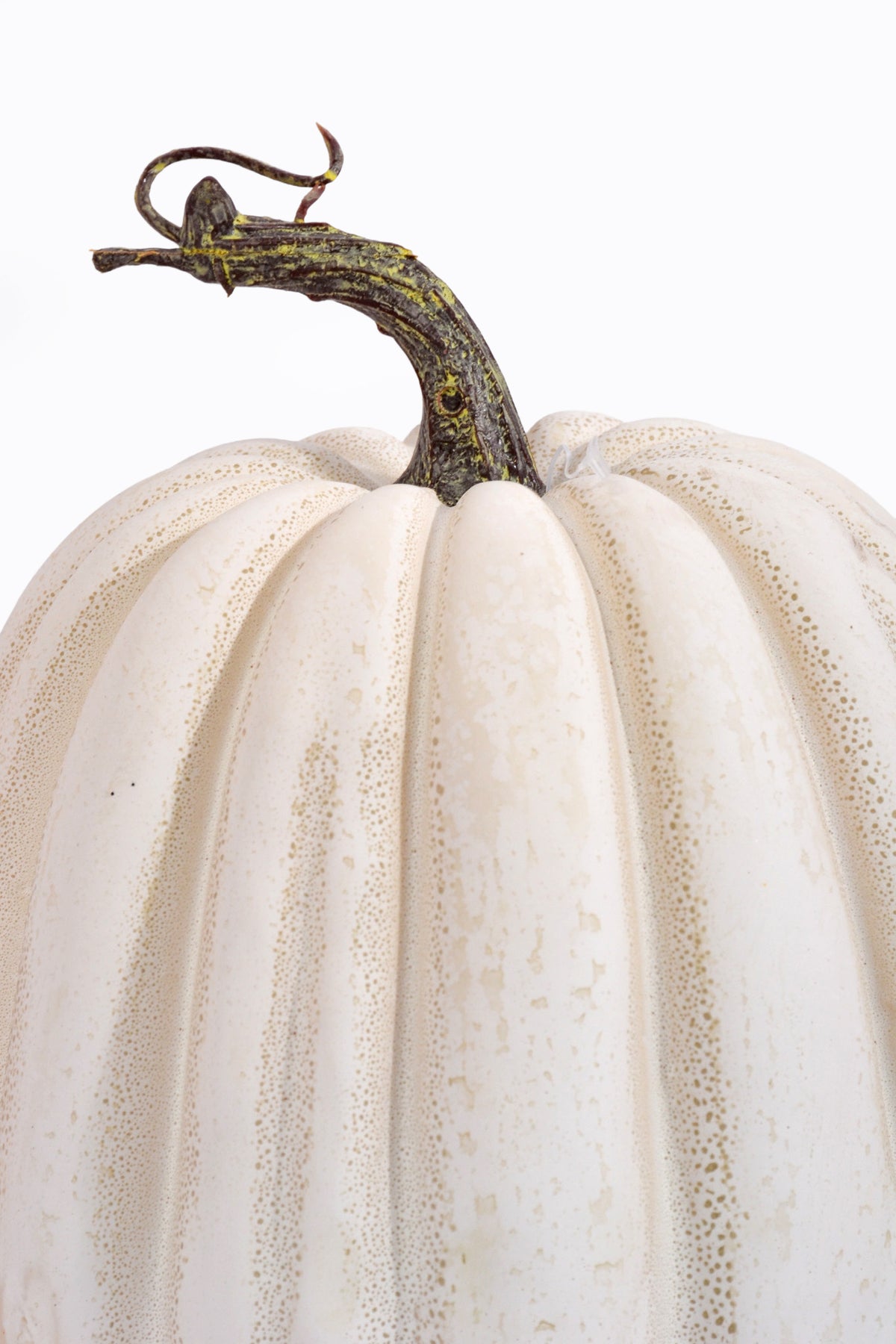 8" Vintage Farmstand Pumpkin/Gourd Cream
