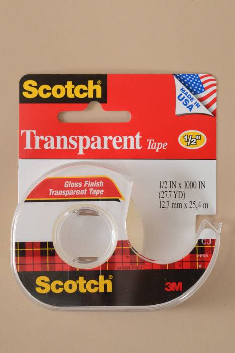 1/2" X 1000" Scotch Transparent Tape