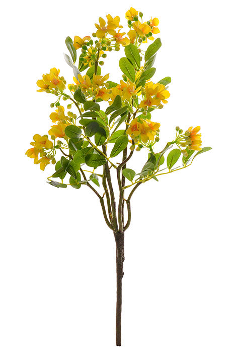 22" Stephanotis Spray Yellow