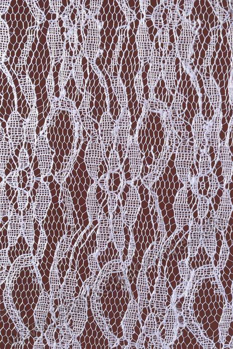 9" X 10yds Lace Ribbon White