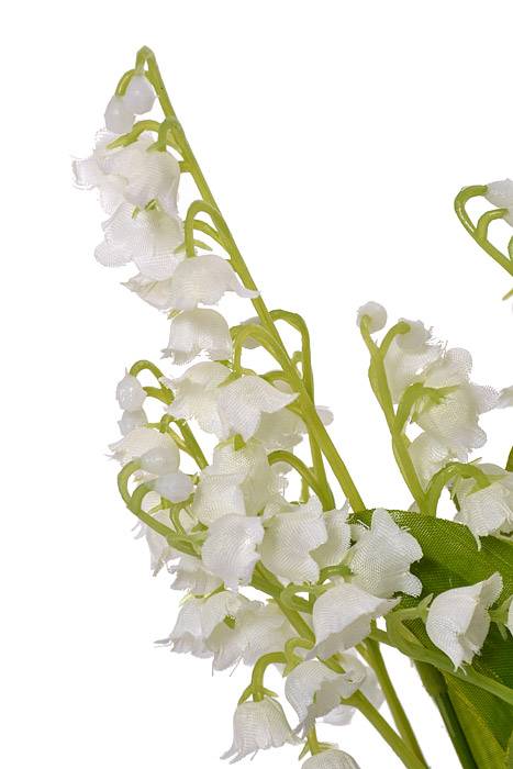 11.5" Lily Of Valley White
